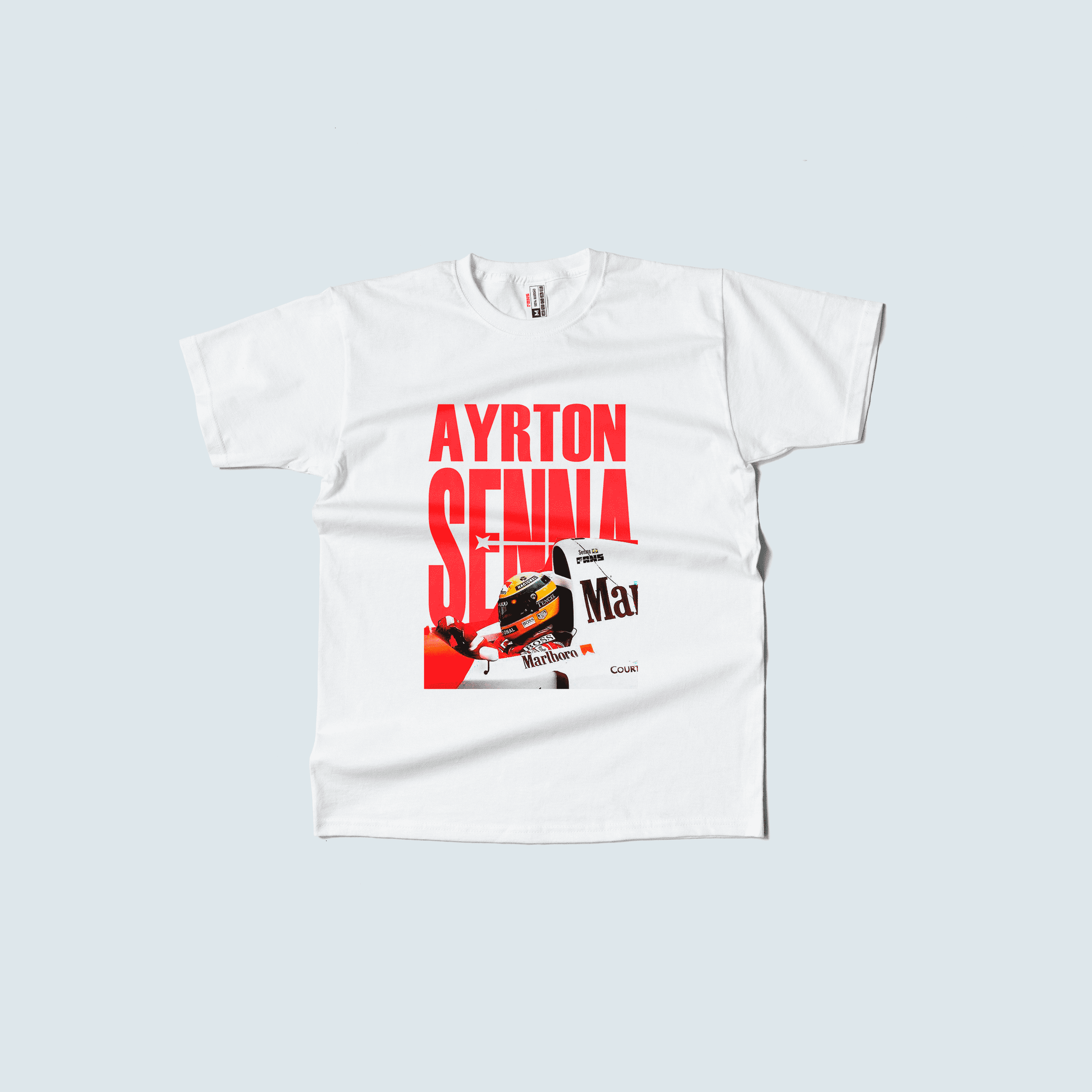 Camiseta Ayrton Senna